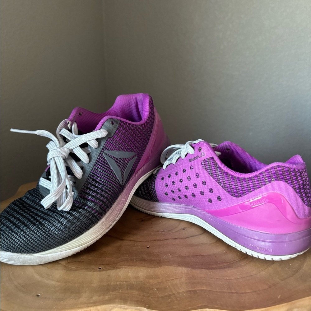Reebok Nano 6.5 Purple Gradient Crossfit/Cross Training Shoes.